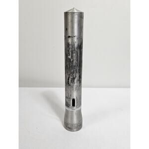 Zippo Silver Tone Heavy Duty Flashlight With Window Break End - NSA 2004 Promo